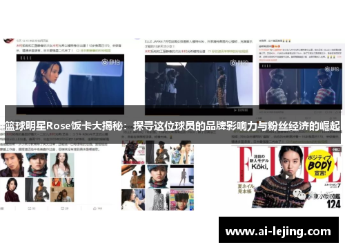 篮球明星Rose饭卡大揭秘：探寻这位球员的品牌影响力与粉丝经济的崛起